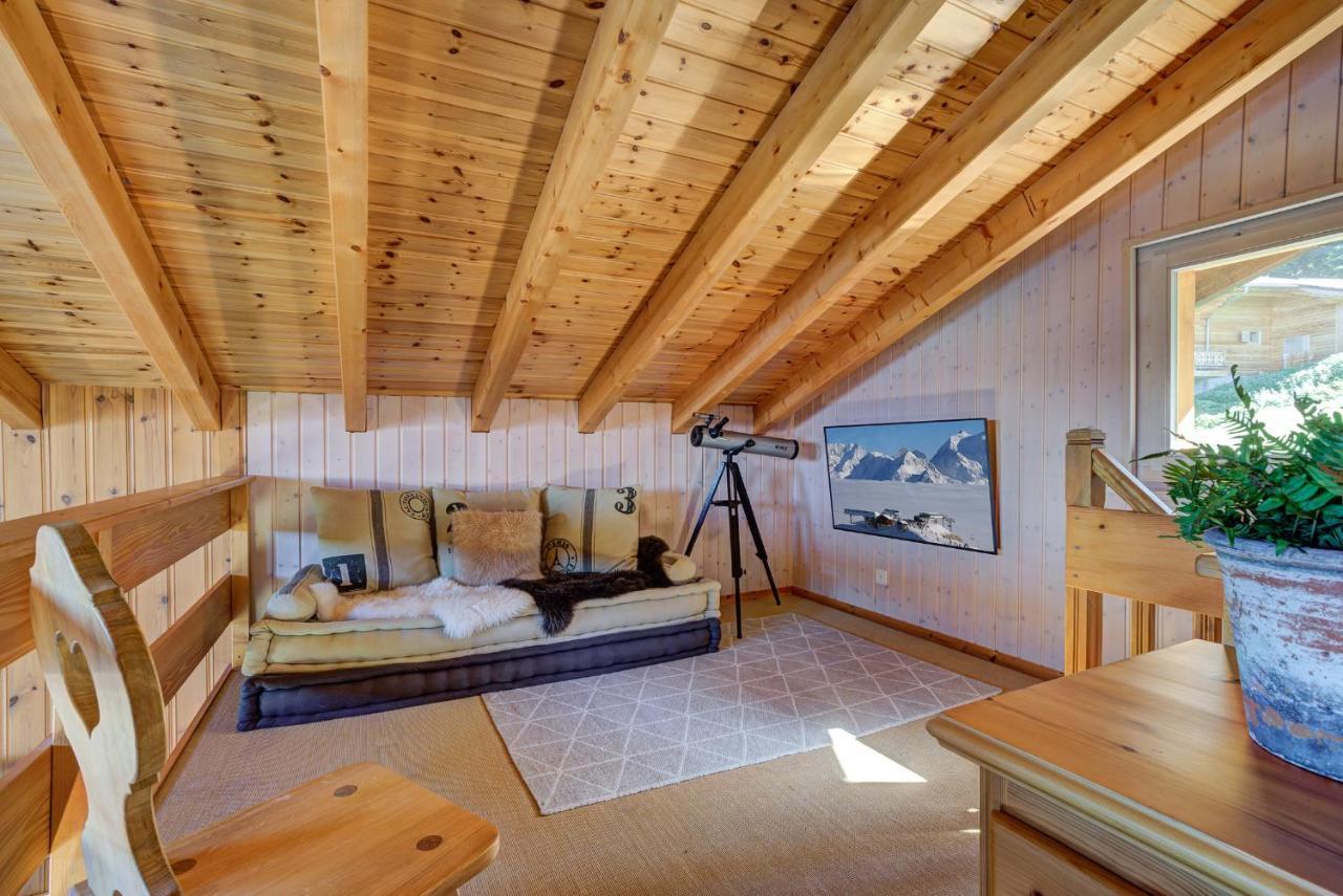 Chalet L'Ange La Tzoumaz Buitenkant foto