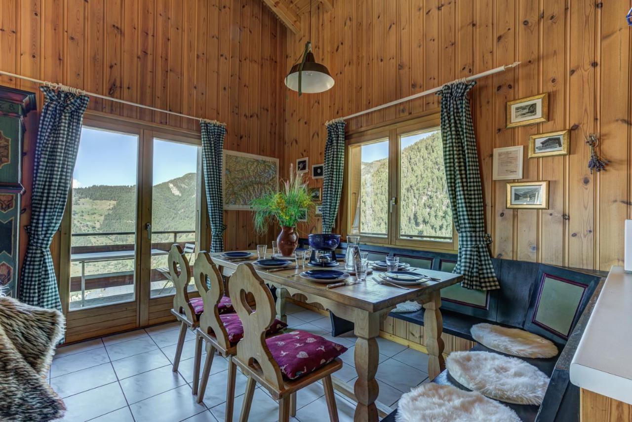 Chalet L'Ange La Tzoumaz Buitenkant foto