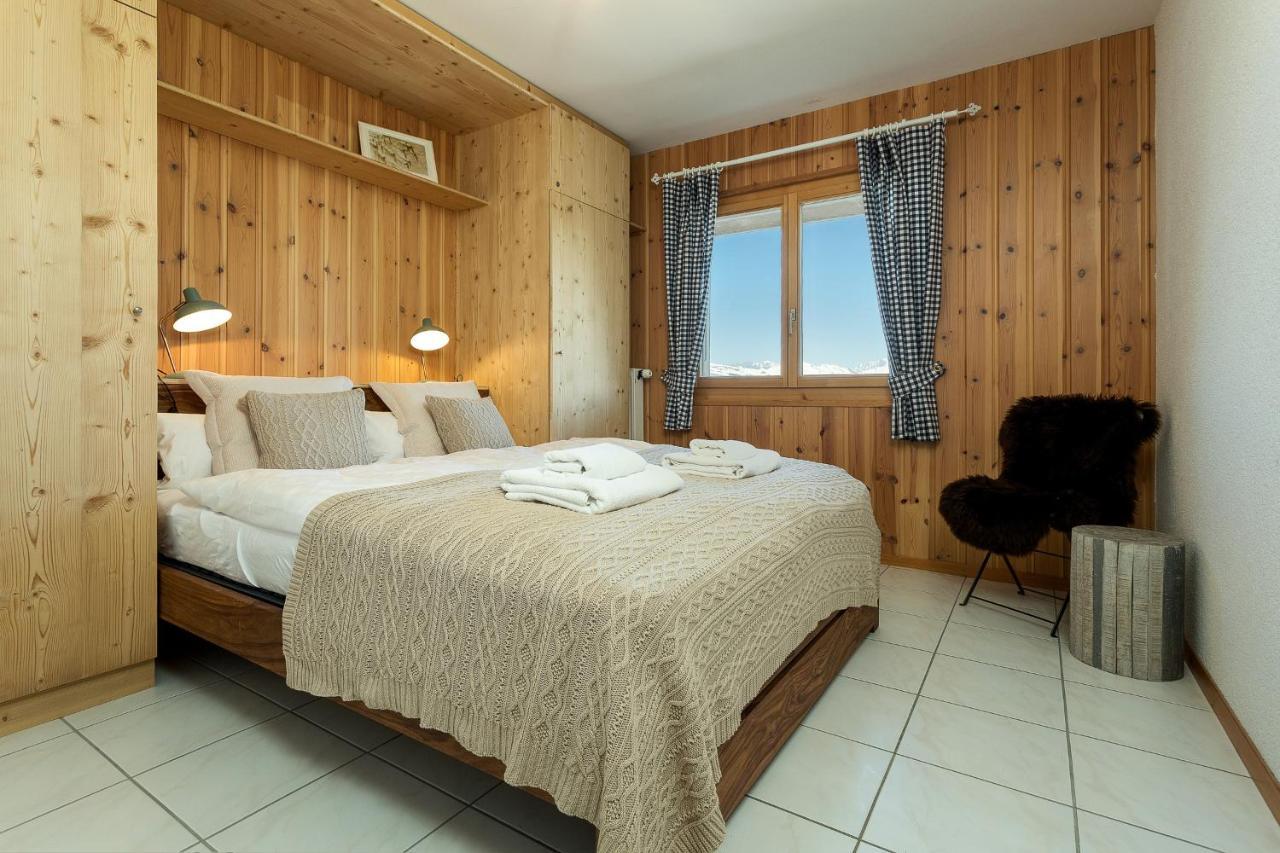 Chalet L'Ange La Tzoumaz Buitenkant foto
