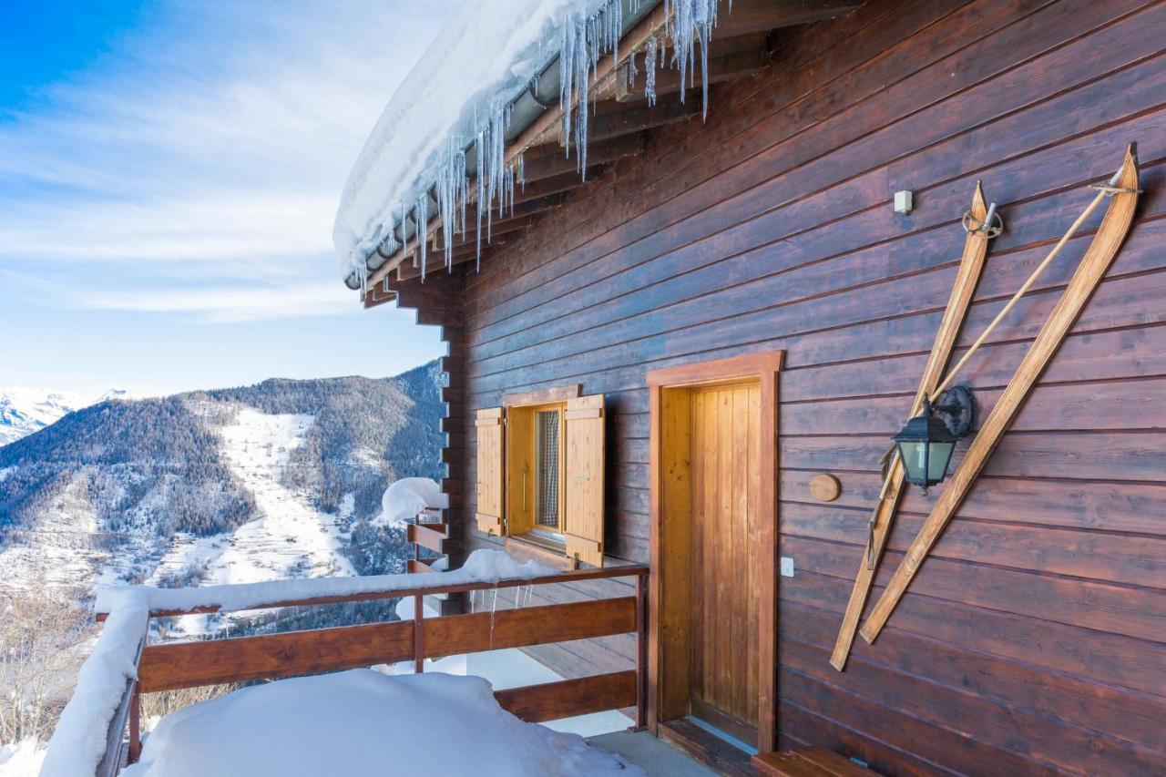 Chalet L'Ange La Tzoumaz Buitenkant foto