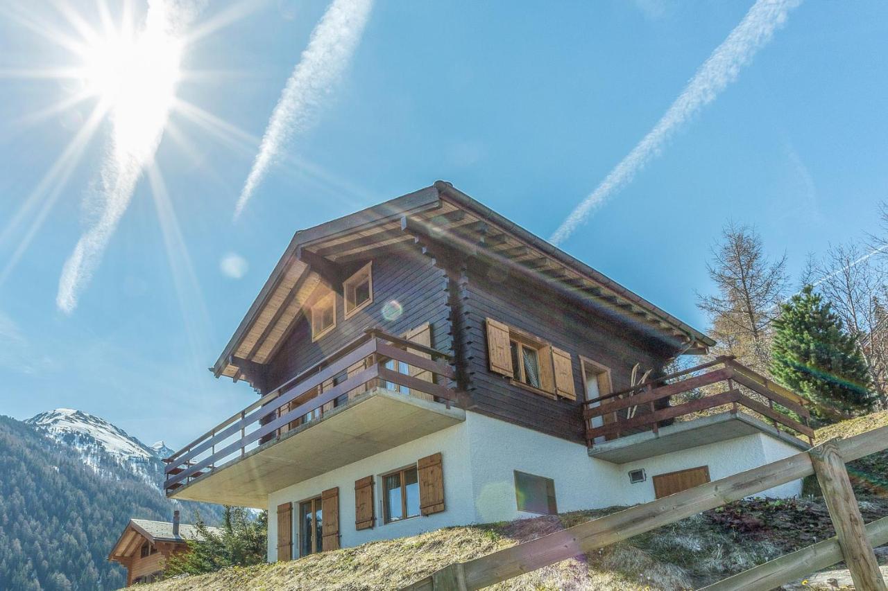 Chalet L'Ange La Tzoumaz Buitenkant foto