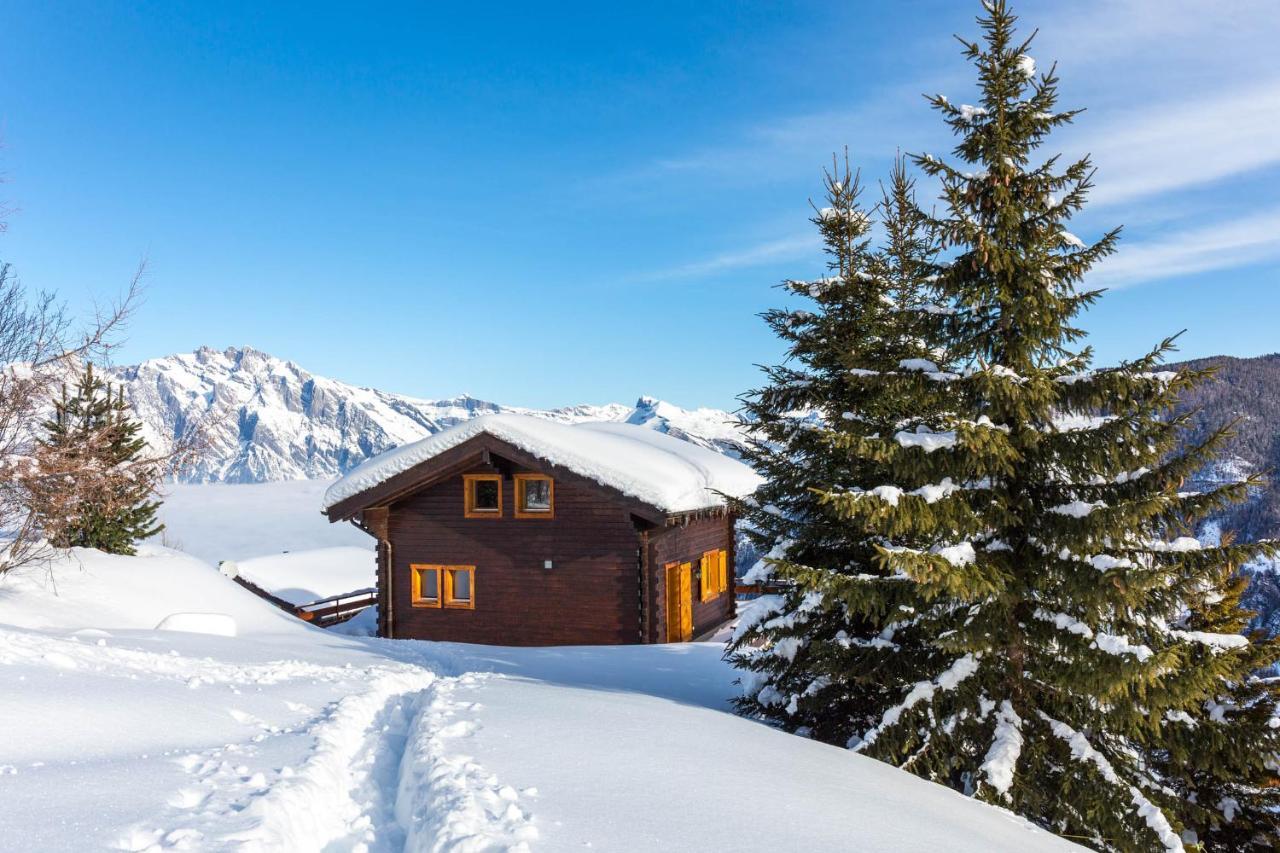 Chalet L'Ange La Tzoumaz Buitenkant foto